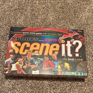 ESPN Sports Scene It? DVD Game NIP